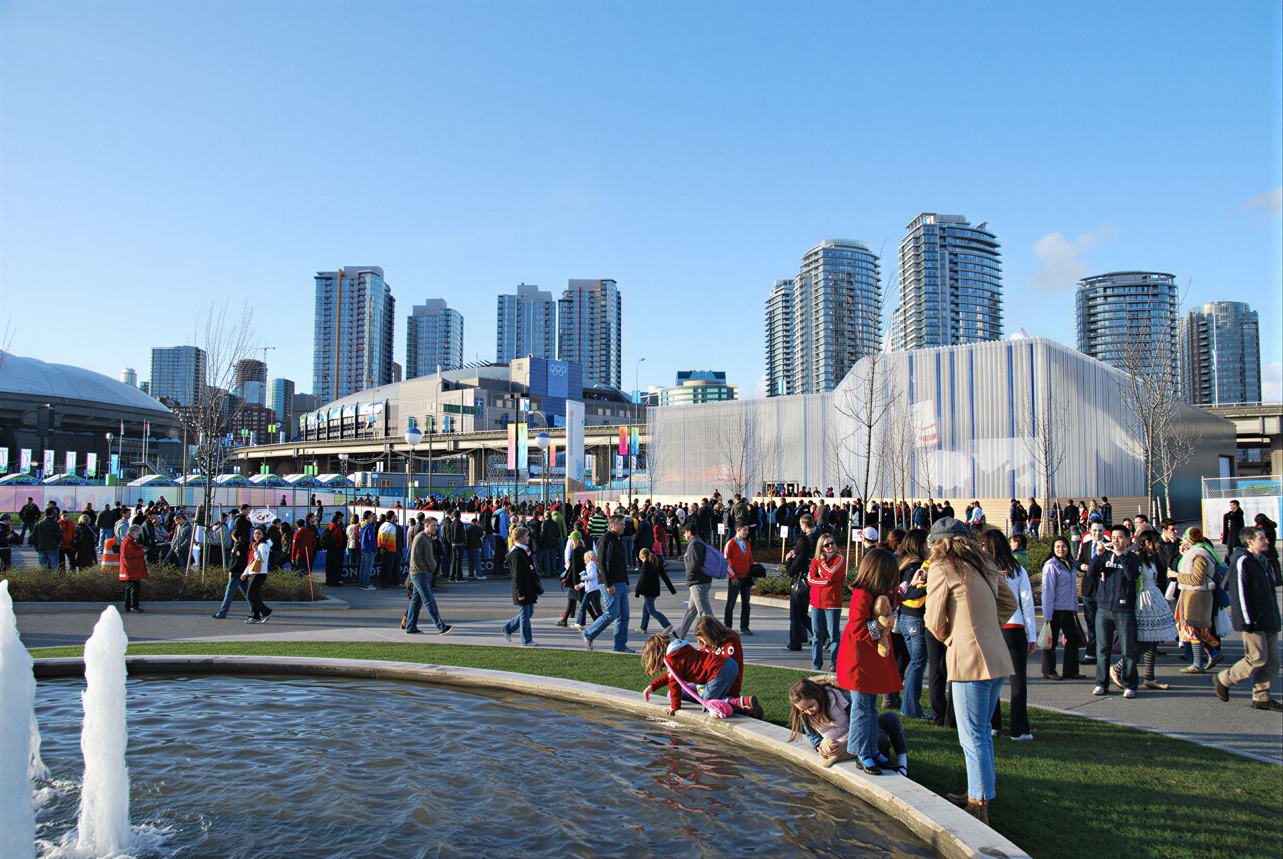 2010 Vancouver Olympic Games on the northeast lands